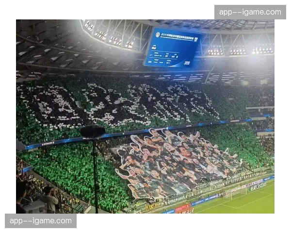 比赛花絮：圣西罗南看台展示巨型Tifo致敬马尔蒂尼